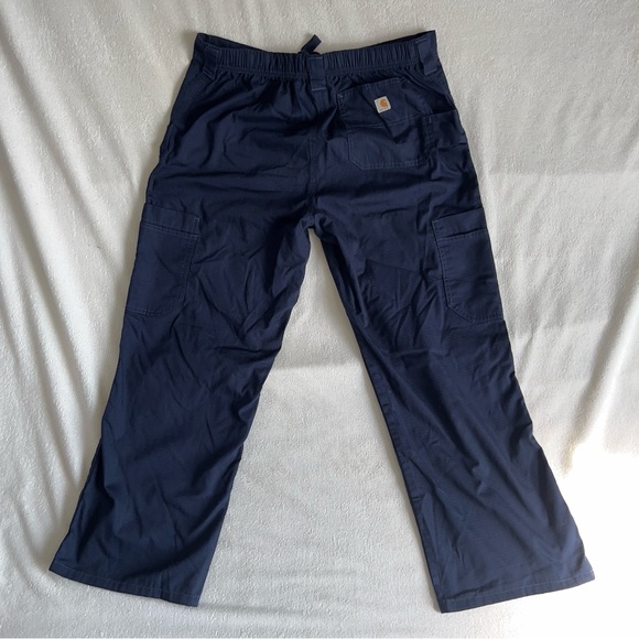 Carhartt Cargo Pants Navy Blue Men’s Size Medium - Picture 3 of 8